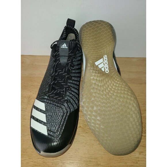 Adidas Icon Trainer Shoes Size 14 Black Casual Lace-Up Sneakers NWT main image 3